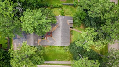 View of the property from above.