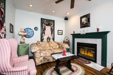 Living Room with Fireplace