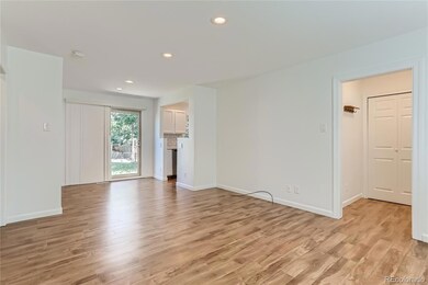 Living/dining area vew from living room