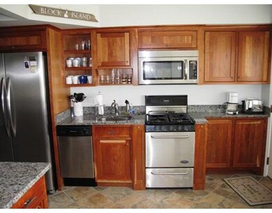 Kitchen. Custom cabinets, granite countertops, sta
