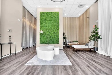 Full bathroom featuring recessed lighting, a drop 
