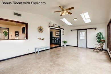 Bonus Room with Skylights