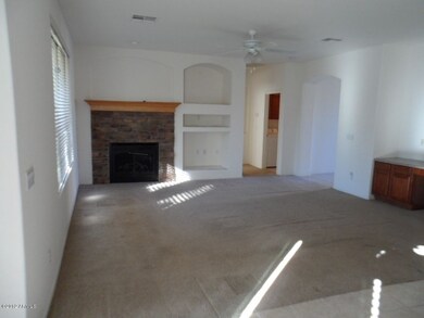 GREAT ROOM WITH FIREPLACE