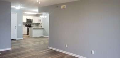 Living to kitchen