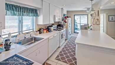 Kitchen to screened porch