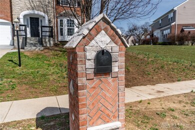 Brick and stone mailbox
