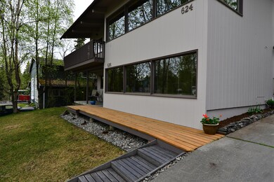 Front entrance to main level unit