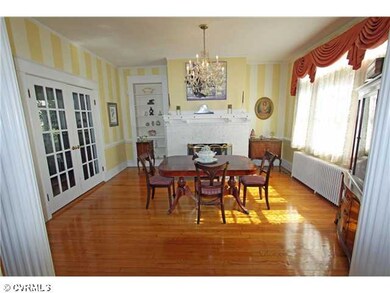 Dining Room - Gas Fireplace.