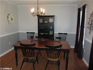 Dining Room - Dining Room with New Laminate Floors
