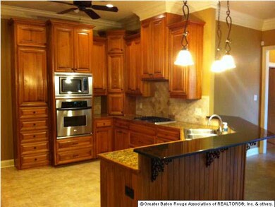 Granite Slab Island Bar