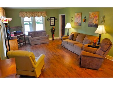 Spacious living room allows you to stretch your le