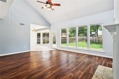 Tons of natural light with floor to ceiling window