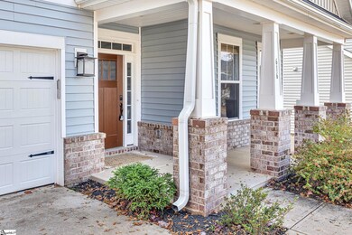 Gracious and welcoming covered front porch