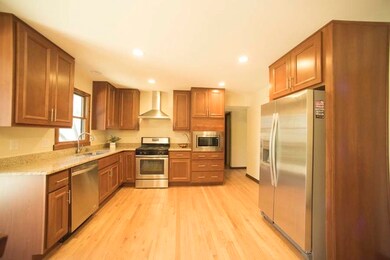 Everything in this kitchen are brand new including