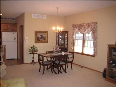 Dining Area can Accomodate a Large Table