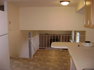 Kitchen view to Living Area