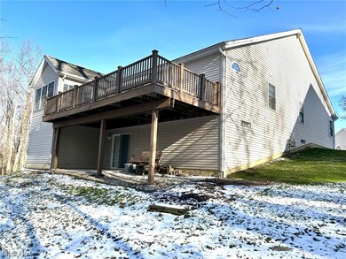 View of the back of the home