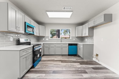 view of the kitchen