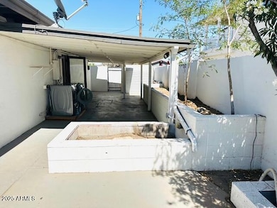 Covered patio