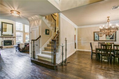 This home has a fabulous flow from the living & di