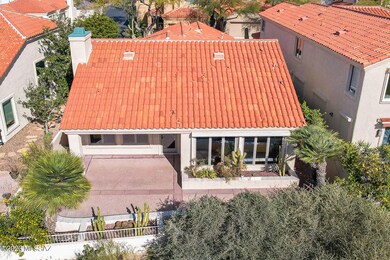 Overhead to patio