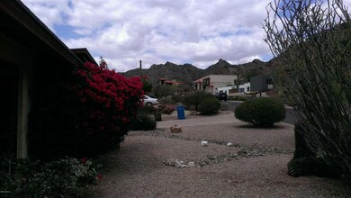 Front of house Mountain Views