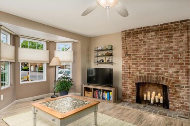 Wood Burning Fireplace