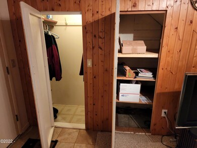 Cut out closets open