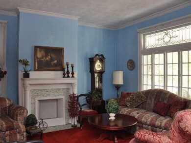 Living Room. Open living room, surrounded by bevel