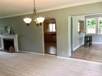 Looking into the Cute Breakfast Room and Kitchen.