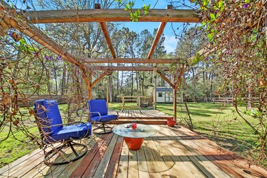 Perogula that has a spot for a hot tub