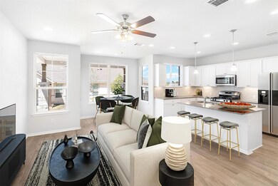 Living room with healthy amount of natural light,