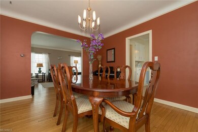 Another view of the Dining Room with archway throu