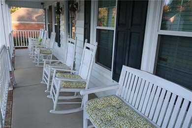 Rocking chair front porch