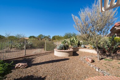 Private backyard