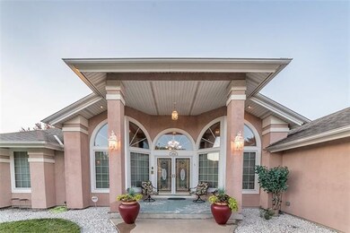 Stunning double door entry!