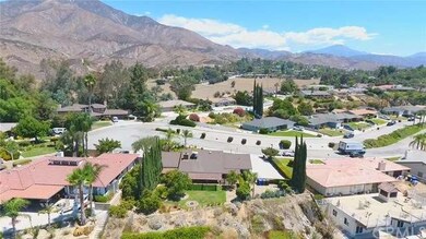 Mountain views from the front yard