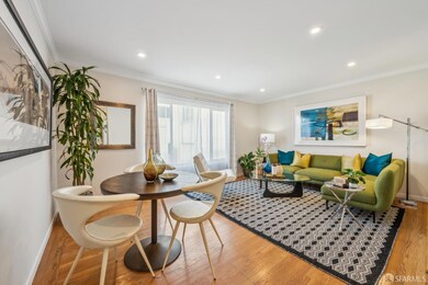 Living/dining rm facing north