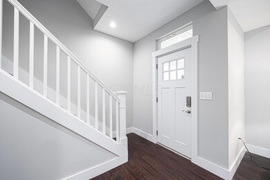 Interior entry.