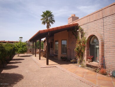 Side patio