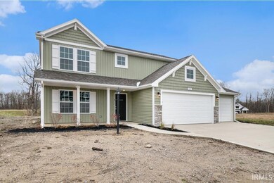 This traditional 2 story home features 4 bedrooms 