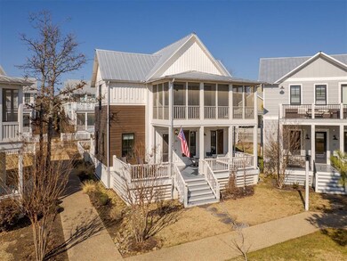 Enormous Front Porch & Screened In Balcony Both wi