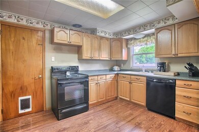 Well maintained kitchen with stunning floors
