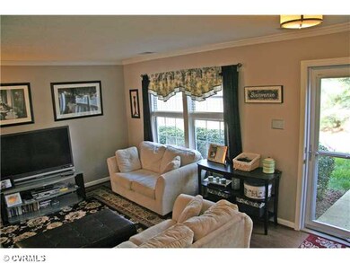 Living Room - View from the staircase overlooking 