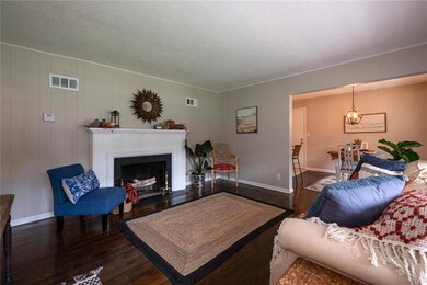 Front Room - Refinished hardwood flooring