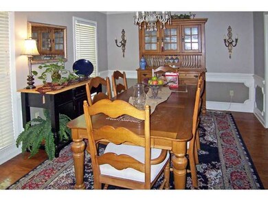 Charming dining room with kitchen not shown, to th