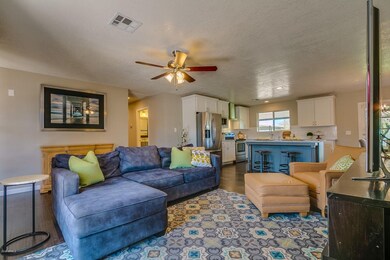 Great Room overlooking Kitchen