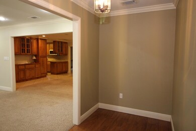 Foyer with hardwood floor