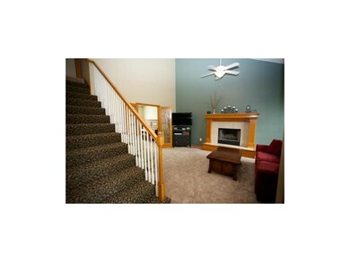 Enter to Vaulted Living Room