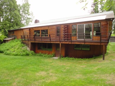 West facing large deck